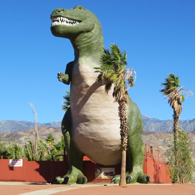 Cabazon Dinosaurs - World's Biggest Dinosaurs